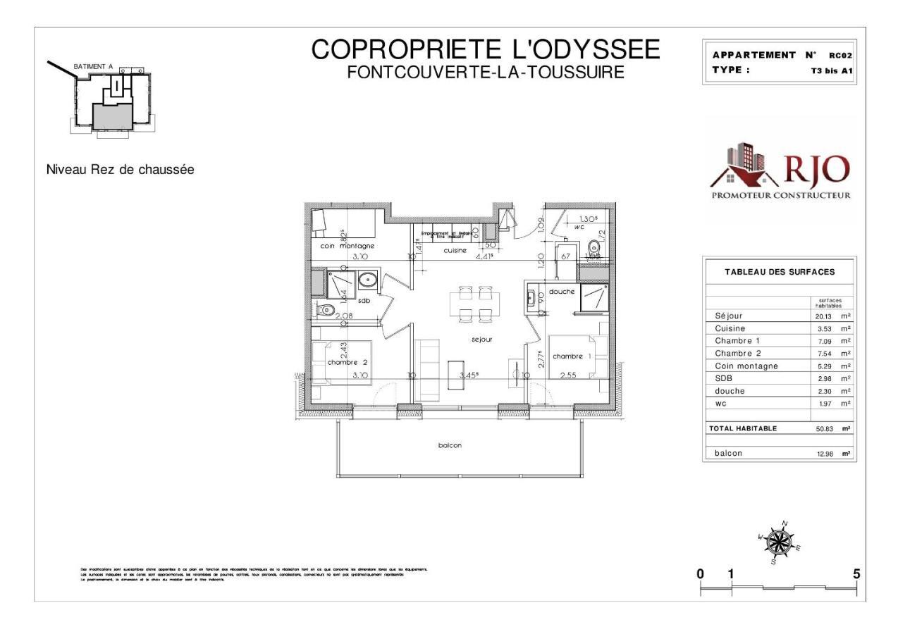 ODYSSEE ARC02 Appartement sur les pistes avec vue panoramique Fontcouverte-la-Toussuire Extérieur photo