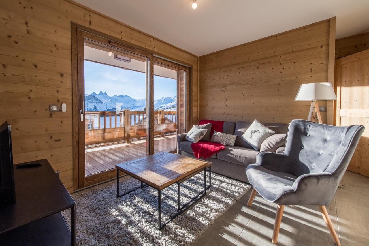 ODYSSEE ARC02 Appartement sur les pistes avec vue panoramique Fontcouverte-la-Toussuire Extérieur photo